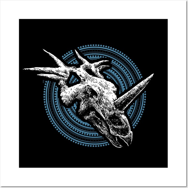 Styracosaurus Skull Wall Art by LAB Ideas